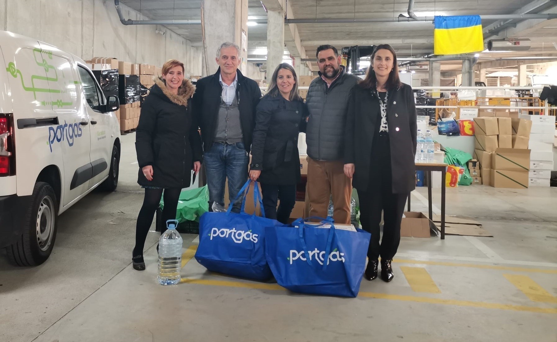 Campanha SOS Ucrânia Portgás REN