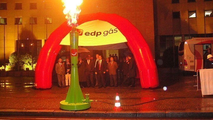 Chegada do gás natural a Paços de Ferreira